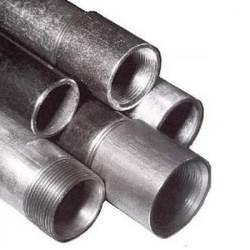 Stalen buis zwart L=6 mtr. D.s.