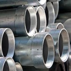 Stalen buis gegalv. L=6 mtr. D.s.