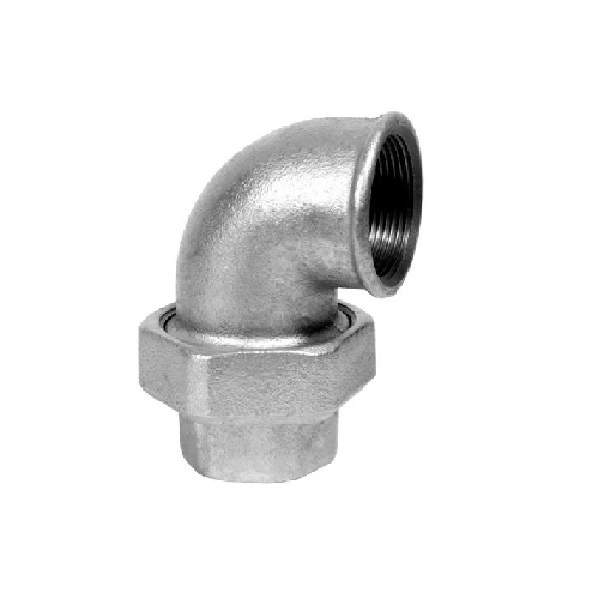 Koppeling knie Nr. 96 2 x bi.dr. geg.