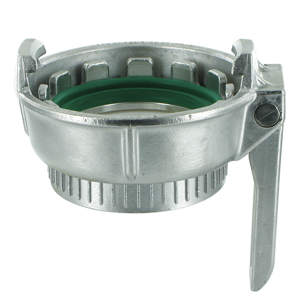 TW koppeling type MK met hendel, RVS,