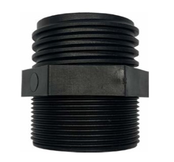 IBC PP nippel 2" BSP x IBC draad