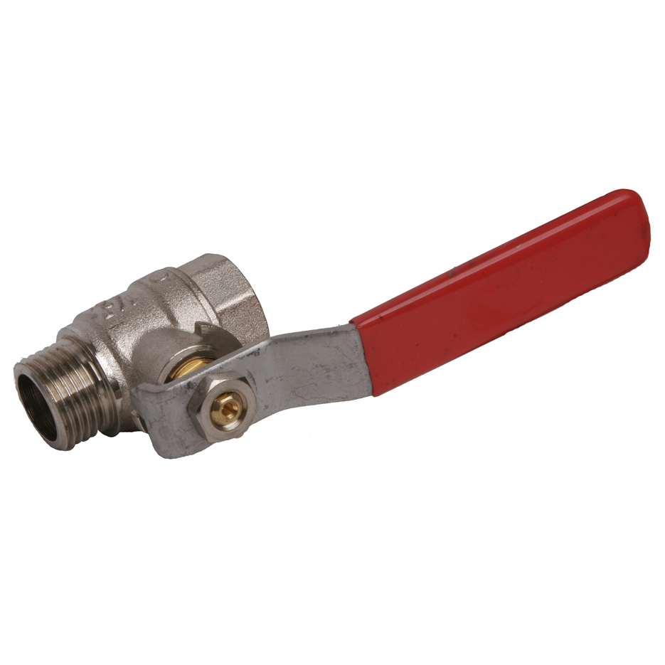 Messing kogelkr.1 1/4", bi.xbu.dr.