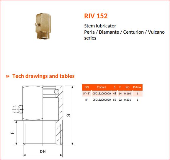 RIV geleidebus met smeernippel