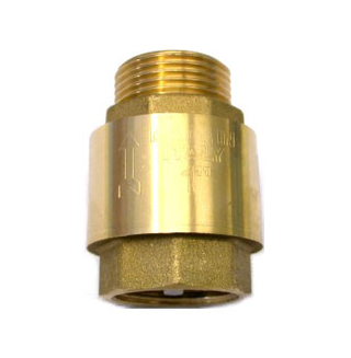 Messing tussenklep 1" inlaat = bu.dr.