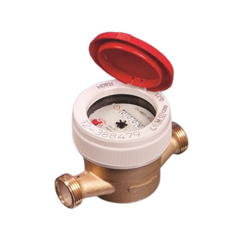 Watermeter DOMUS DBRC, warmw.