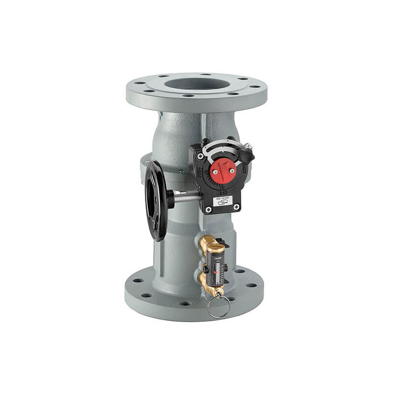 Strangregelventiel + debietmeter