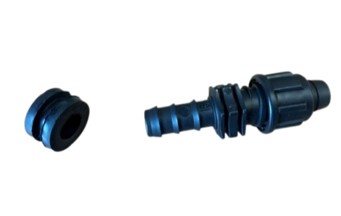 PLP Driptape kopp.16mm x 16 mm PE Barbed