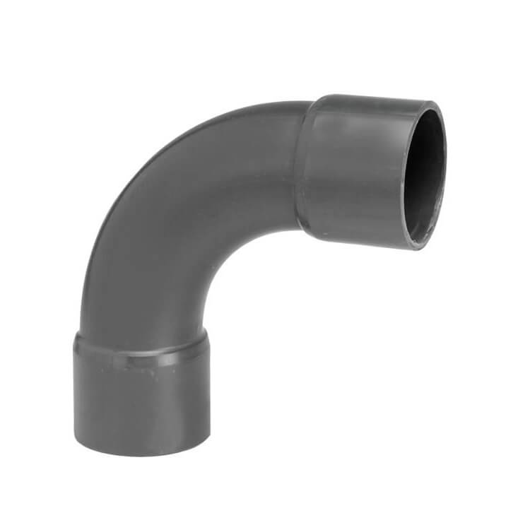 Bocht PVC-U 90°, MxM