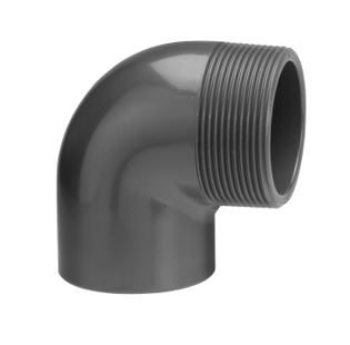 Bocht PVC-U 90°, PN16