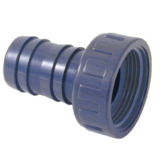 Slangpilaar PVC-U met wartel