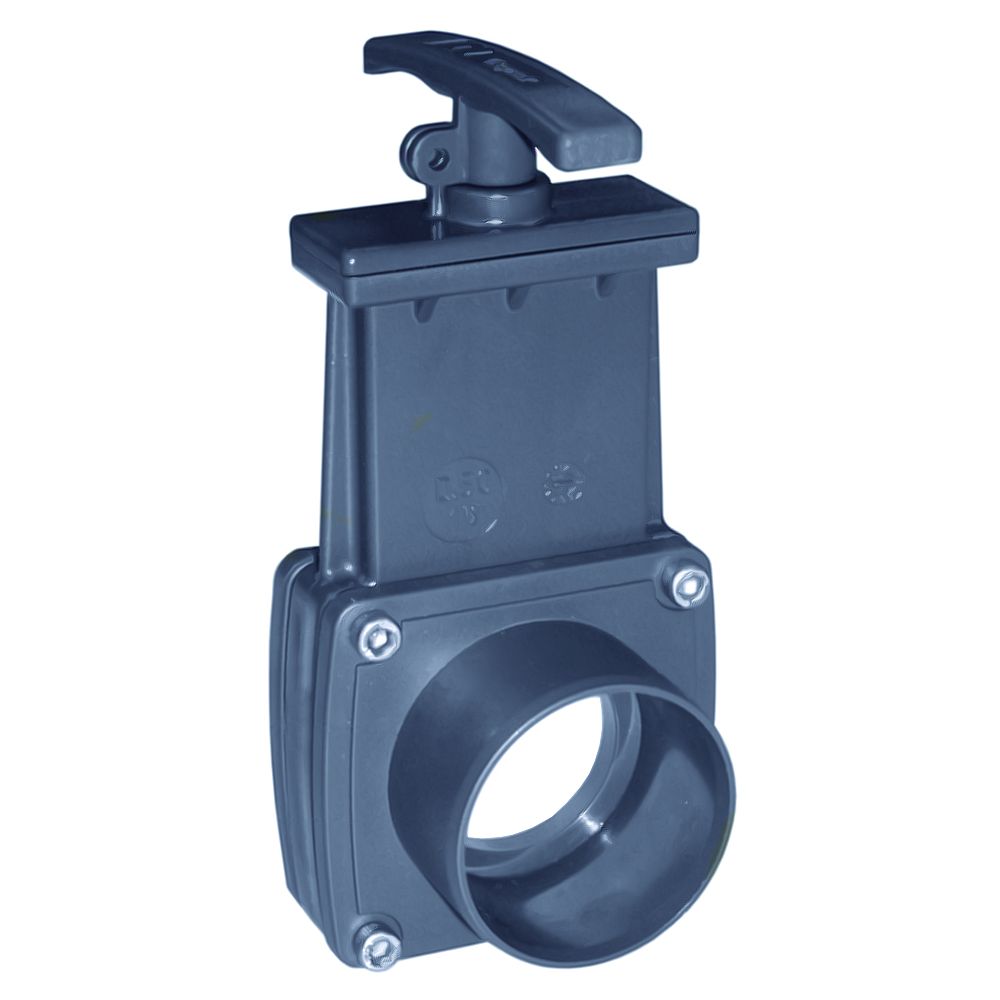 Schuifafsluiter PVC-U