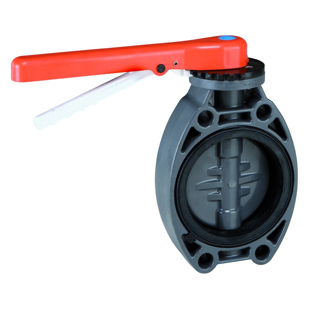 Vlinderklep PVC-U