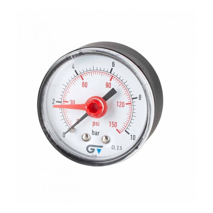 Manometer dr.+ri., 53mm, 1/4" aa