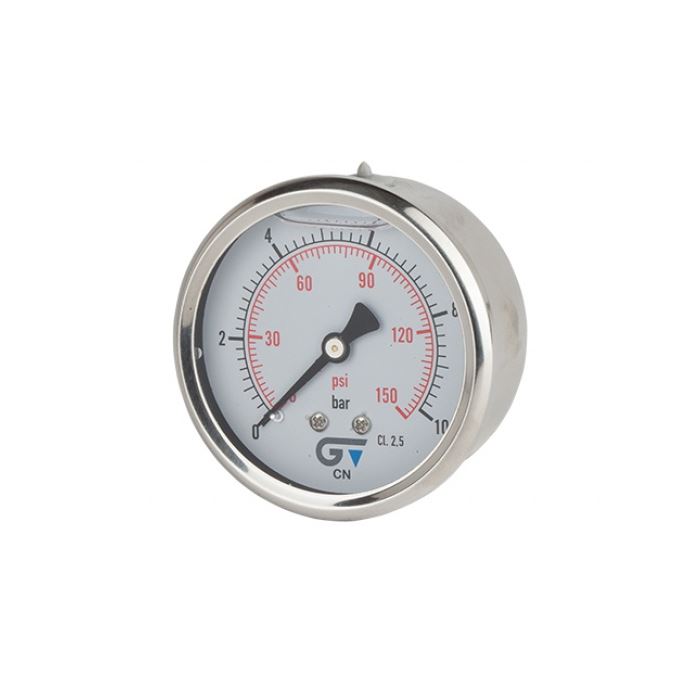 Manometer nat 63mm, 0-160, 1/4" aa