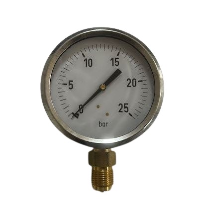 Manometer nat 100mm, -1 - 3, 1/2" oa