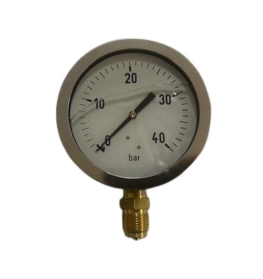 Manometer nat 100mm, -1 - 3, 1/2" oa