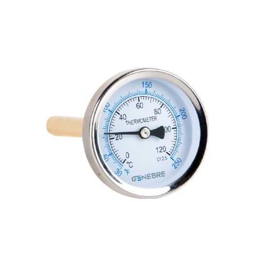 Thermom. 63mm, 1/2" aa
