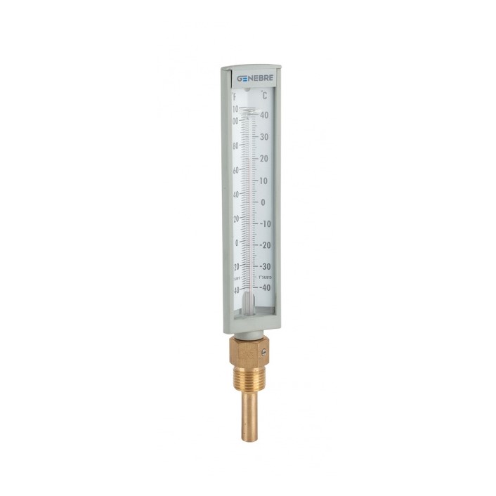 Glazen Thermom. d. 50mm, 1/2" oa