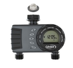 Watertimer Orbit, 2-V, digitaal 3/4" BSP