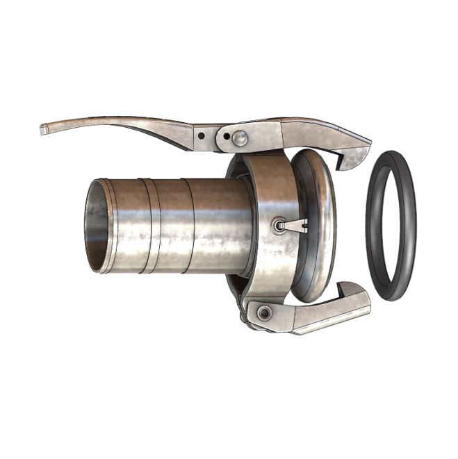 Cardan Moederdeel slangtule