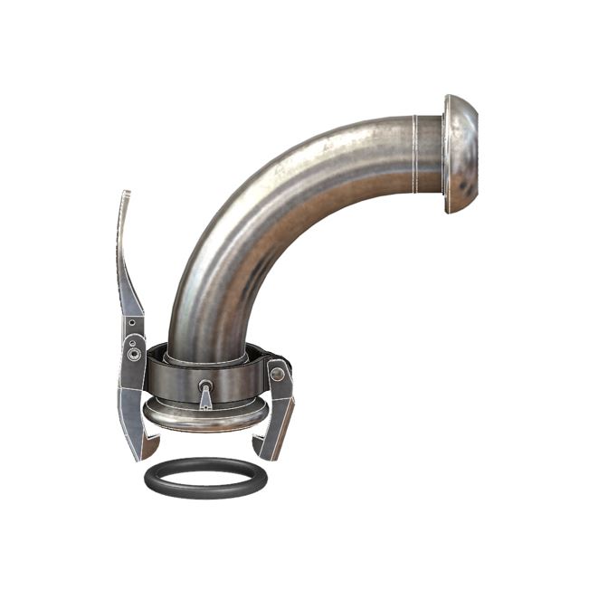 Cardan bocht VxM deel 90°