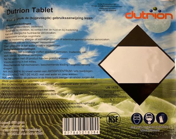 Dutrion tabletten, pak 25 tabletten