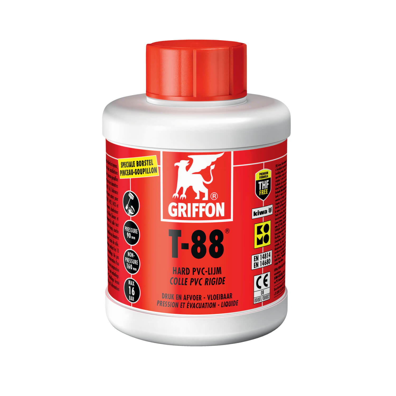 Griffon PVC lijm T-88, Kiwa