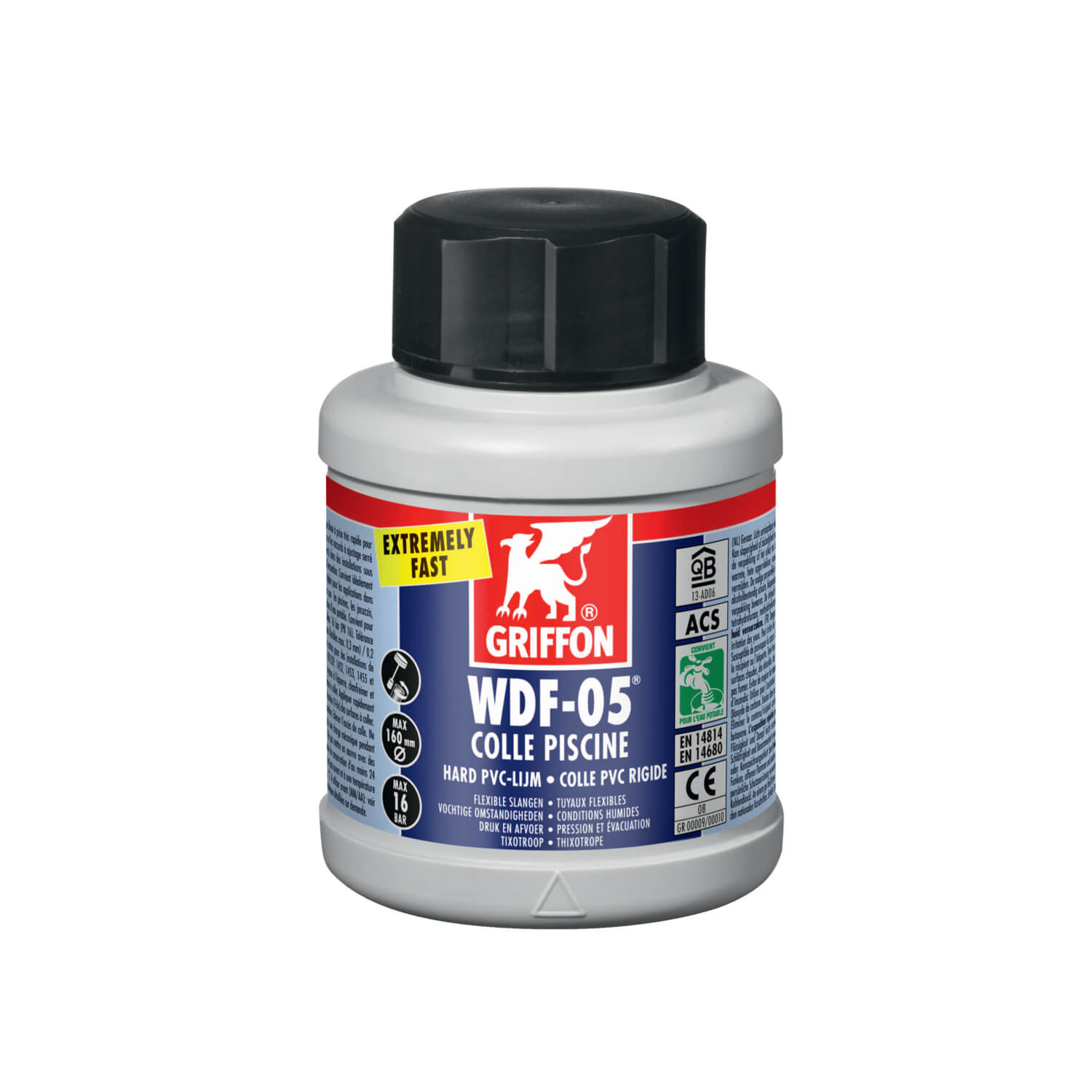 Griffon PVC lijm WDF-05, Kiwa