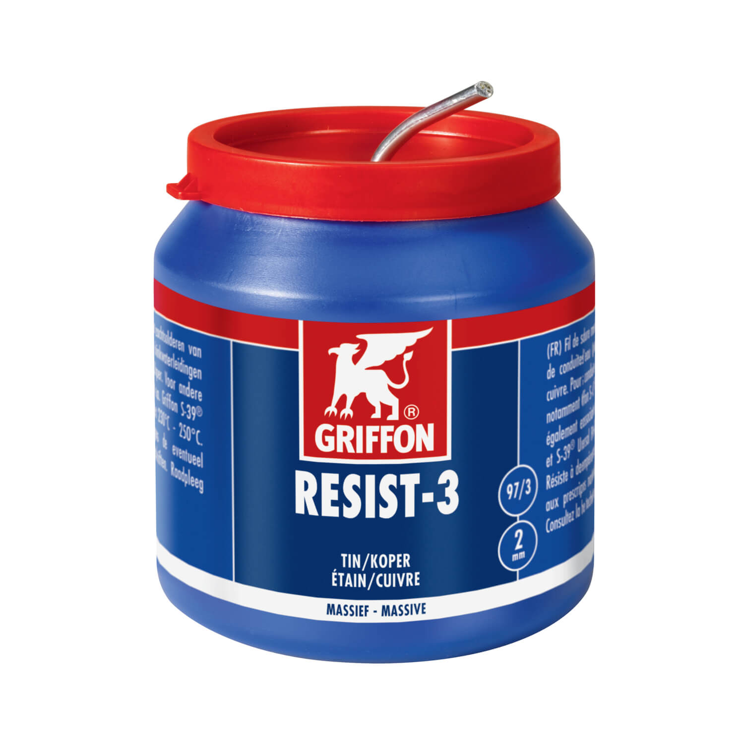 Griffon Resist- 3 soldeer tin/koper