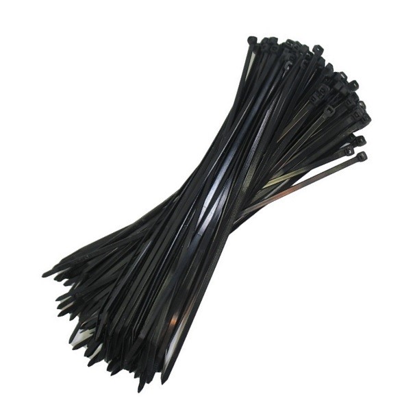 Ty-Rap, zwart, 100stuks