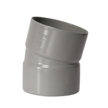 PVC Lijmbocht 30°,M/M,grijs