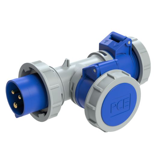 PCE Schuko Machinestekker NATO, 230Vac