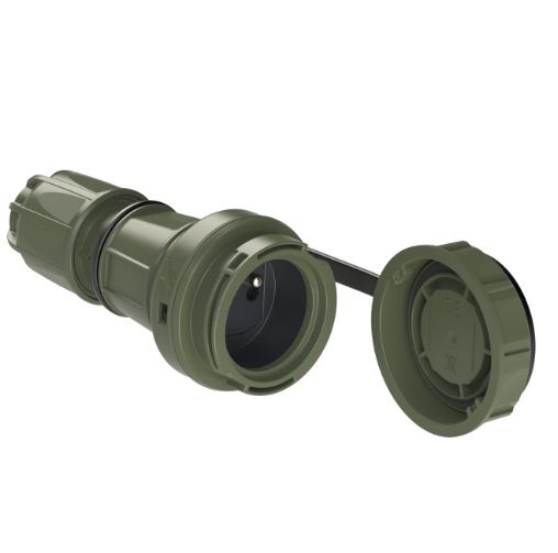 PCE Schuko Koppelc. NATO, 230Vac